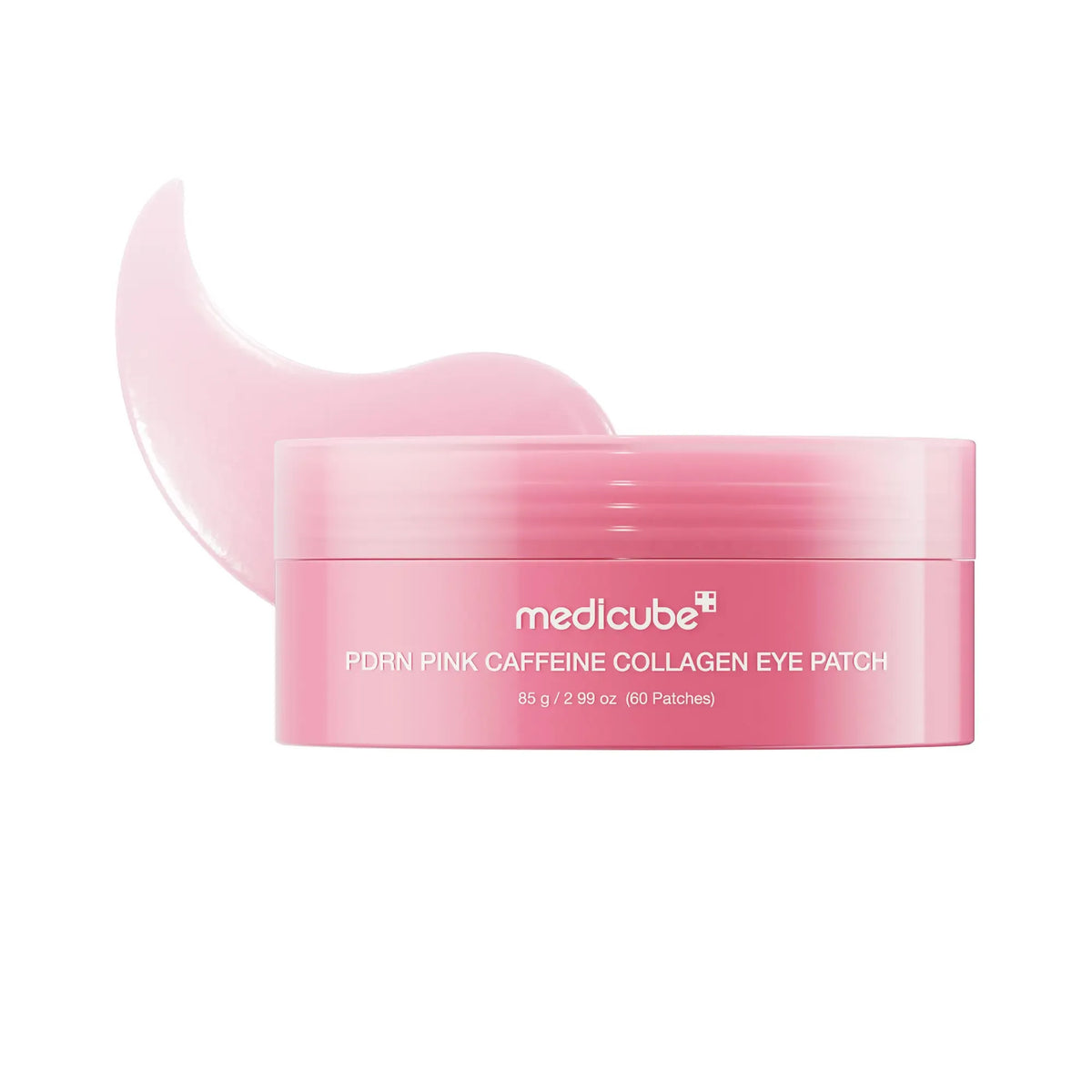 PDRN Pink Caffeine Collagen Eye Patch for Night Care | Fuller-Looking Eye Area, Under-Eye Puffiness and Dark Circle Care for a Smooth, Radiant, Youthful Look