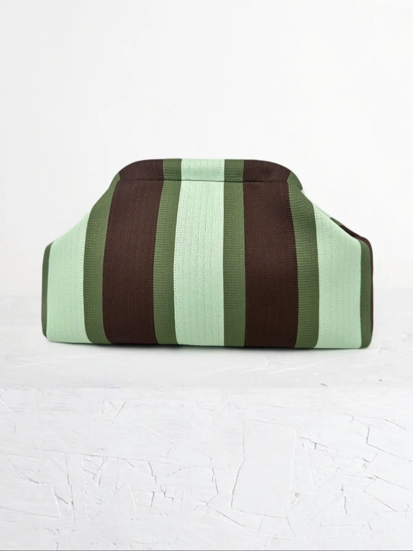 Women's Striped/rhombus/leaf/dot Cloud Handbag, Clip Closure Crossbody Bag, Lightweight Foldable for Daily Use, Gifts for Friends and Valentine's Day