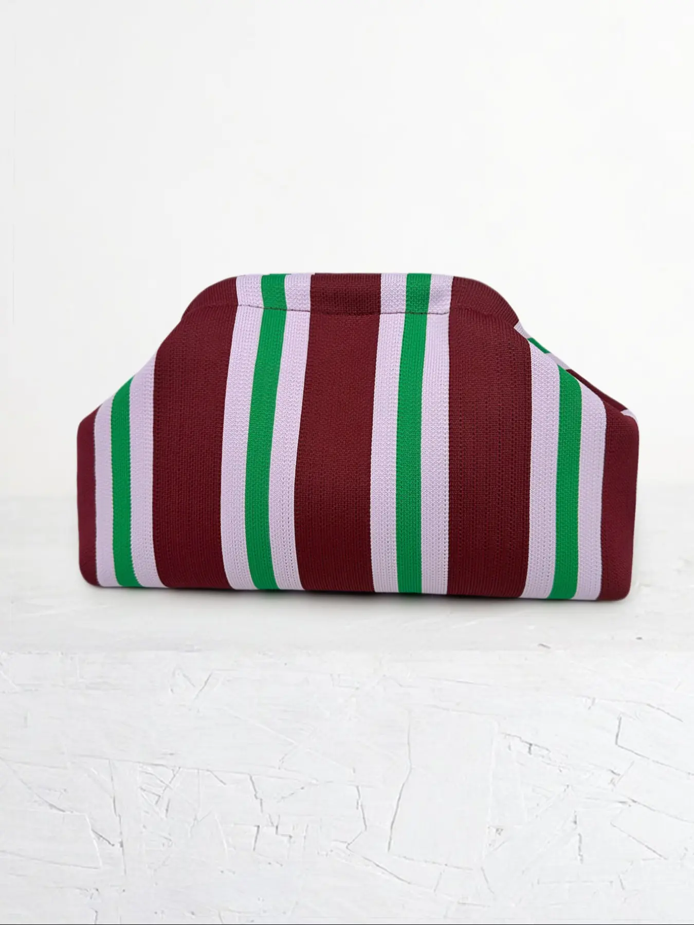 Women's Striped/rhombus/leaf/dot Cloud Handbag, Clip Closure Crossbody Bag, Lightweight Foldable for Daily Use, Gifts for Friends and Valentine's Day