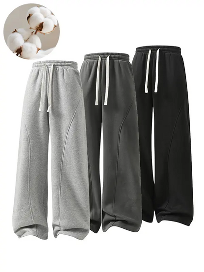 Men's Fleece Thermal Lined Sweatpants
