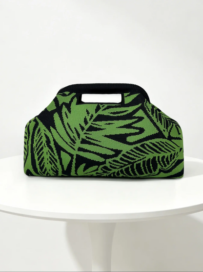 Women's Striped/rhombus/leaf/dot Cloud Handbag, Clip Closure Crossbody Bag, Lightweight Foldable for Daily Use, Gifts for Friends and Valentine's Day