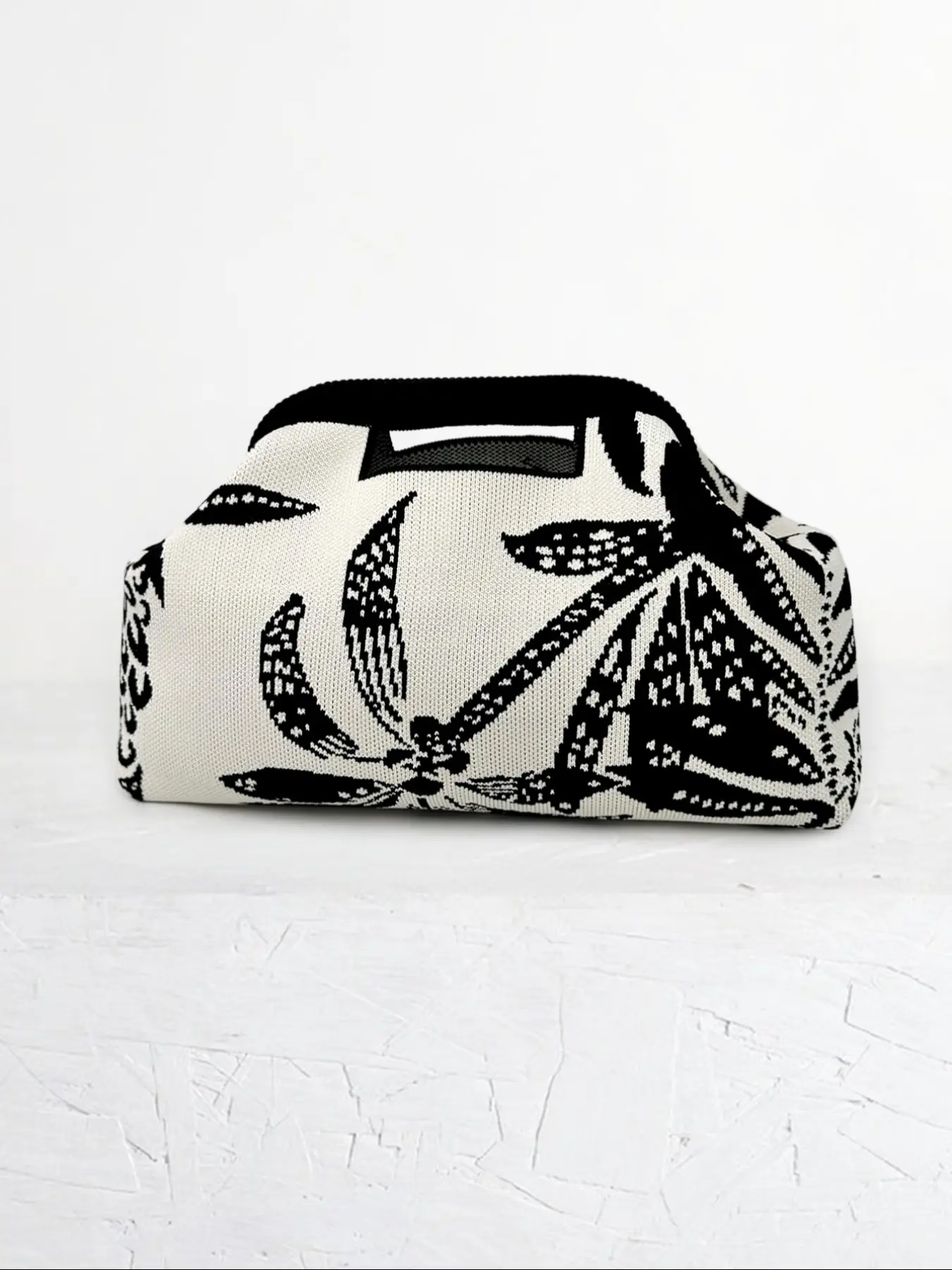 Women's Striped/rhombus/leaf/dot Cloud Handbag, Clip Closure Crossbody Bag, Lightweight Foldable for Daily Use, Gifts for Friends and Valentine's Day