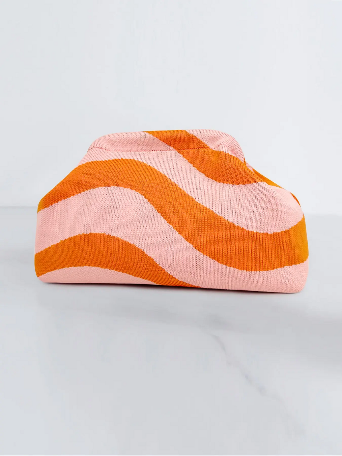 Women's Striped/rhombus/leaf/dot Cloud Handbag, Clip Closure Crossbody Bag, Lightweight Foldable for Daily Use, Gifts for Friends and Valentine's Day