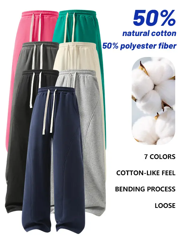 Men's Fleece Thermal Lined Sweatpants