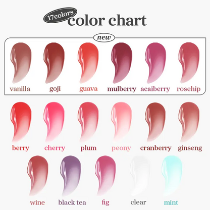 Korean Apple Lip Oil & Stain – Glossy, Hydrating, Long-Lasting