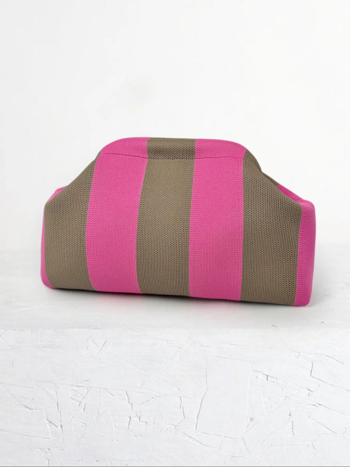 Women's Striped/rhombus/leaf/dot Cloud Handbag, Clip Closure Crossbody Bag, Lightweight Foldable for Daily Use, Gifts for Friends and Valentine's Day