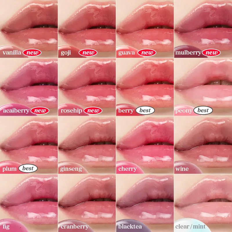 Korean Apple Lip Oil & Stain – Glossy, Hydrating, Long-Lasting