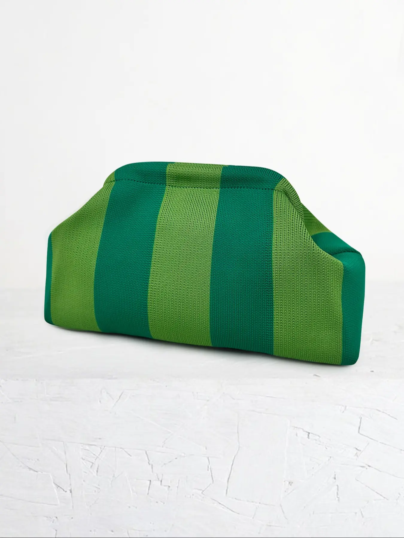 Women's Striped/rhombus/leaf/dot Cloud Handbag, Clip Closure Crossbody Bag, Lightweight Foldable for Daily Use, Gifts for Friends and Valentine's Day