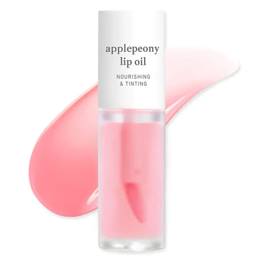 Korean Apple Lip Oil & Stain – Glossy, Hydrating, Long-Lasting