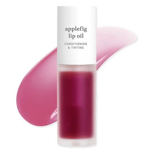 Korean Apple Lip Oil & Stain – Glossy, Hydrating, Long-Lasting
